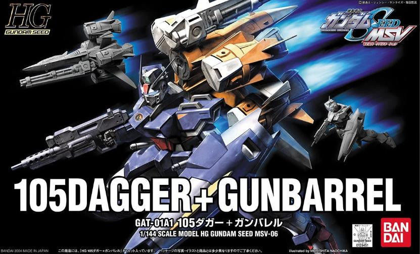 Bandai 1/144 Gundam HG MSV Dagger + Gun Barrel 1129451